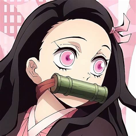 Nezuko Icon Japanese Cartoon Art