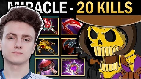 Clinkz Dota Gameplay Miracle With 28 Kills And Cap YouTube