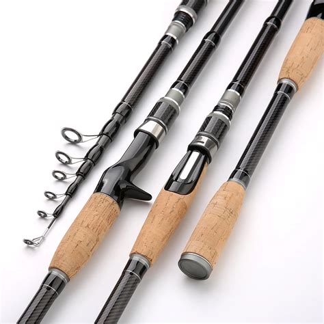 M M M M M Carbon Rod Telescopic Lure Fishing Rod