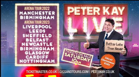 Peter Kay Tour - How, Where and When to Get Your Tickets