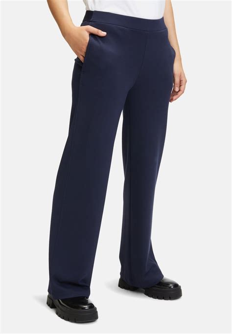 Cartoon Casual Mit Taschen Pantalon Classique Baritone Blue Bleu