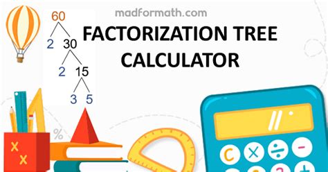 Factor Tree Calculator Free Online Calculator Worksheets Library