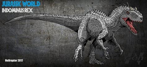 Indominus Rex Gen 2 Vs Indoraptor Gen 2 - Chase Coloring Page