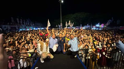 Puluhan Ribu Orang Hadiri Konser Indonesia Maju Andre Rosiade