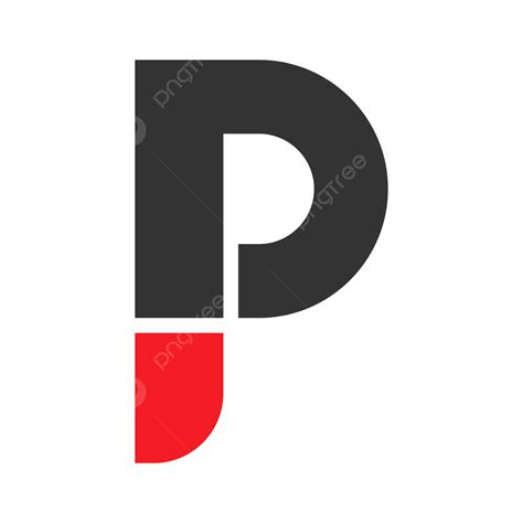 Gambar Vektor Desain Logo Huruf P Huruf P Hal P Logo Png Dan Vektor