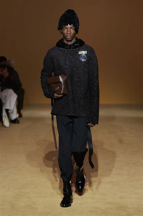 Feranmi Ajetomobi At The Jil Sander F W Show