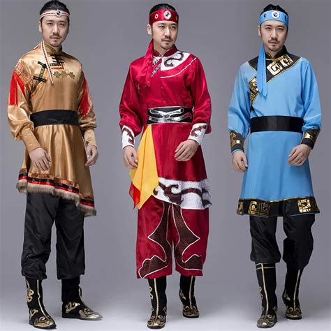 Mongolian Traditional Clothes National Dance Of China Mongolian