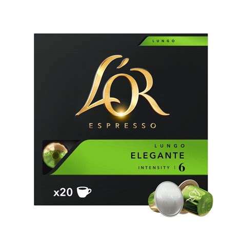 L OR Lungo Elegante XL 20 Capsule Per Nespresso Per 6 99