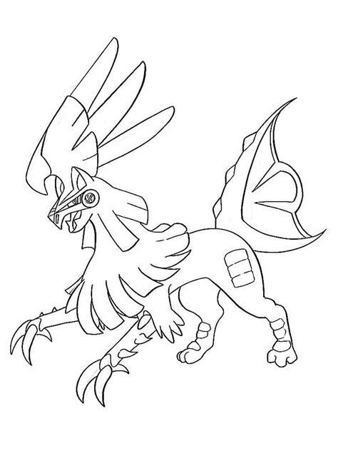 Silvally Pokemon Coloring Pages