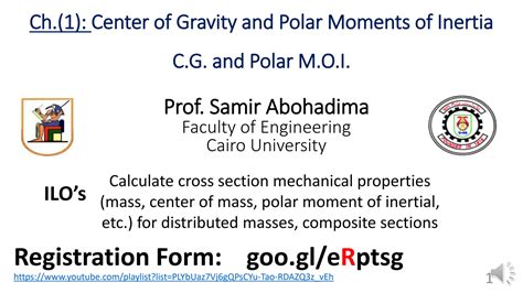 SOLUTION Center Of Gravity And Polar Moments Of Inertia Studypool