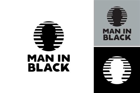 Black Man Logo Vector Art, Icons, and Graphics for Free Download