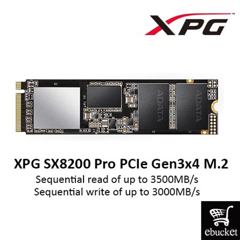 Adata Xpg Sx Pro Pcie Gen X M Nvme Ssd R Mb S W Mb