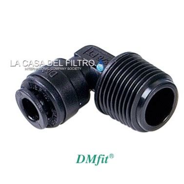 Raccordo Tubo Metrico Gomito Filettato Tubo Da Mm A Mm Dmfit La