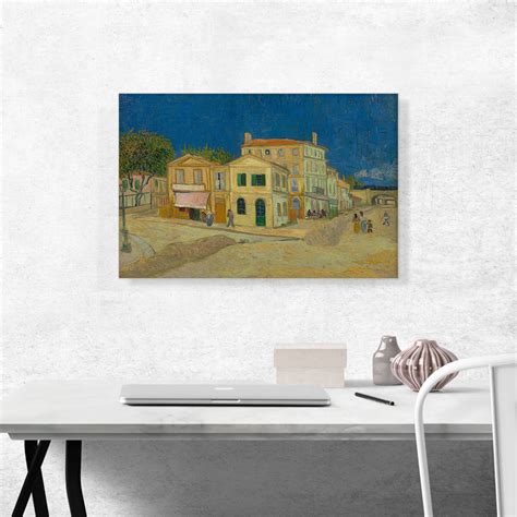 The Yellow House Painting Vincent Van Gogh