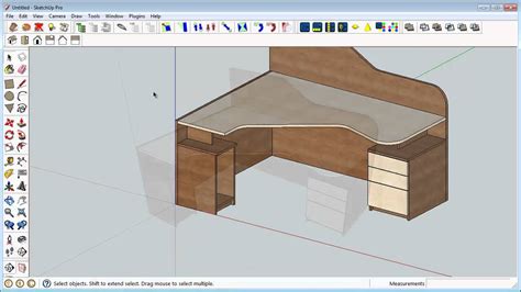 Autodesk Inventor 3D model usage in SketchUp for interior design - YouTube