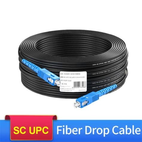 Jual Kabel Fiber Optik Ftth Drop Cable Sc Sc Precon Fiber Optic