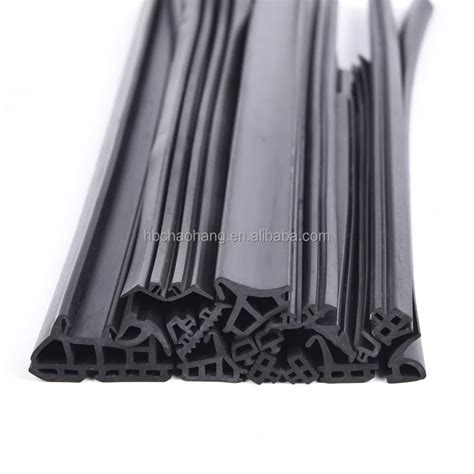 Extruded Silicone Epdm Rubber Sealing Strip For Glazing Curtain Wall