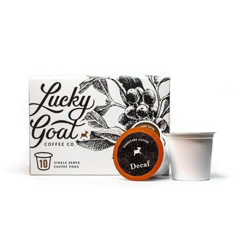 Decaf - Single Serve Pods – Lucky Goat Coffee