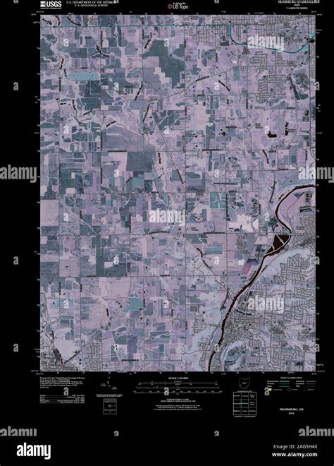 Map Of Miamisburg Hi Res Stock Photography And Images Alamy