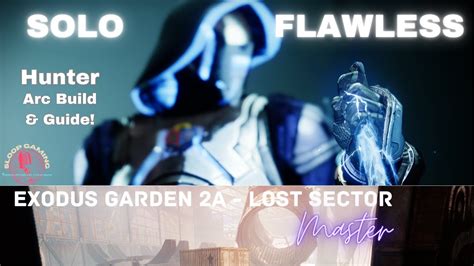 Solo Flawless Master Lost Sector Exodus Garden A Hunter Arc Build