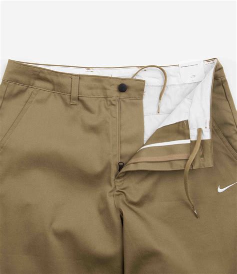 Nike Unlined Chino Pants Dark Driftwood White Flatspot