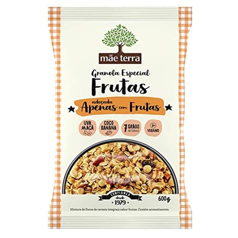 GRANOLA FRUTAS MÃE TERRA PACOTE 600G GTIN EAN UPC 7891150079649