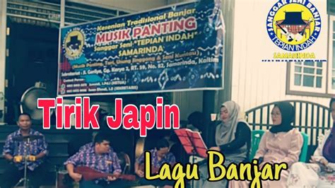 Musik Panting Banjar Lagu Tirik Japin Versi Sanggar Seni Tradisional