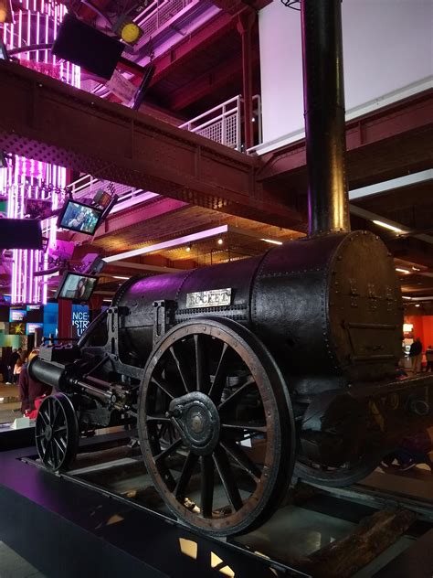 Stephenson S Rocket Taken In Manchester Uk Today R Trains