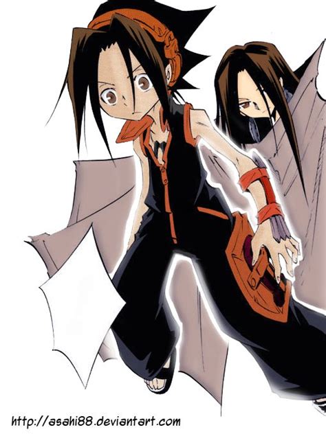 Manga Shaman King Lineart Hiroyuki Takei Color Asahi Characters