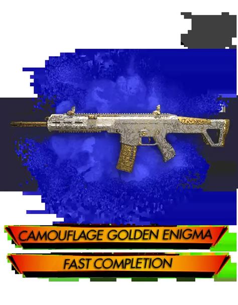 MWZ Golden Enigma Camo Unlock CoD Weapon Skin Boost