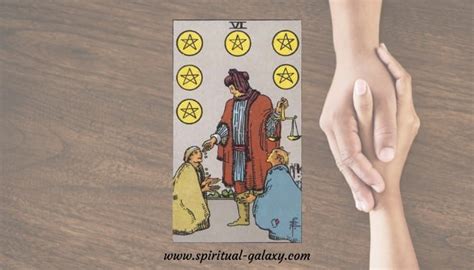 Six Of Pentacles Tarot Card Meaning Upright And Reversed Spiritual