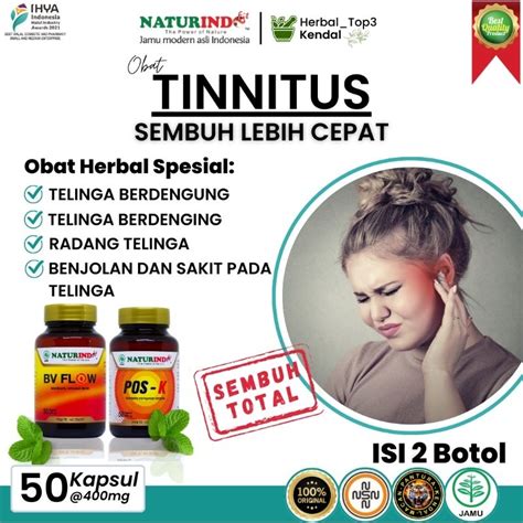 Jual 𝗧𝗜𝗡𝗡𝗜𝗧𝗨𝗦 Obat Telinga Gangguan Syaraf Telinga Tinnitus Berdengung