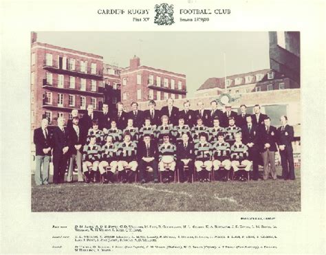 Cardiff Rfc Season Review 1979 1980 Cardiff Rfc