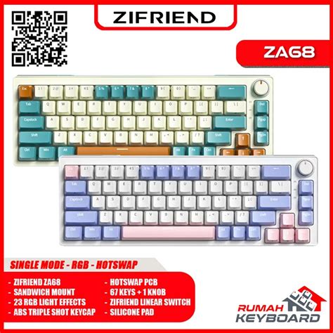 Driver ZIFRIEND ZA68 Rumah Keyboard