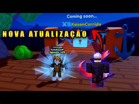 Tudo Sobre A Nova Atualiza O Jujutsu Kaisen No Anime Racing Clicker