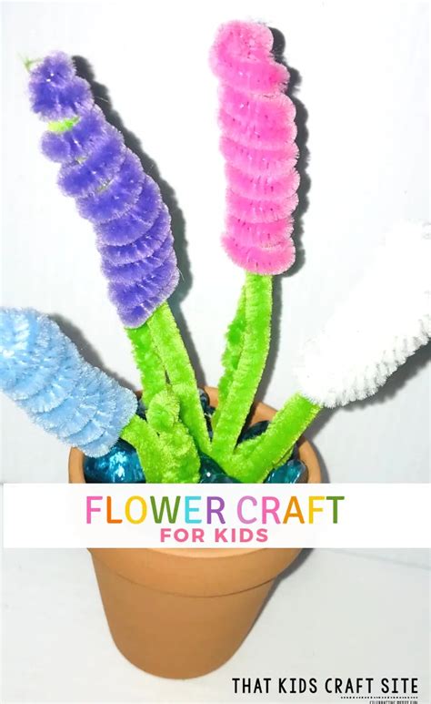 Flower Craft for Preschoolers: Spring Hyacinths - That Kids' Craft Site