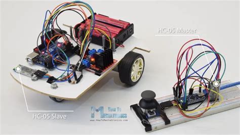 Arduino Robot Car Wireless Control using HC-05 Bluetooth, NRF24L01 and ...