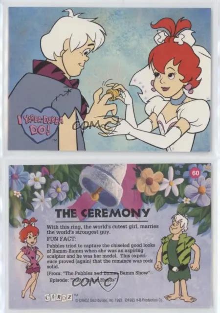 1993 Cardz The Flintstones Pebbles Bamm Bamm The Ceremony 60 1s3 Eur 1