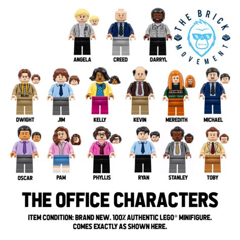 LEGO® IDEAS The Office Characters Minifigure | Lazada PH