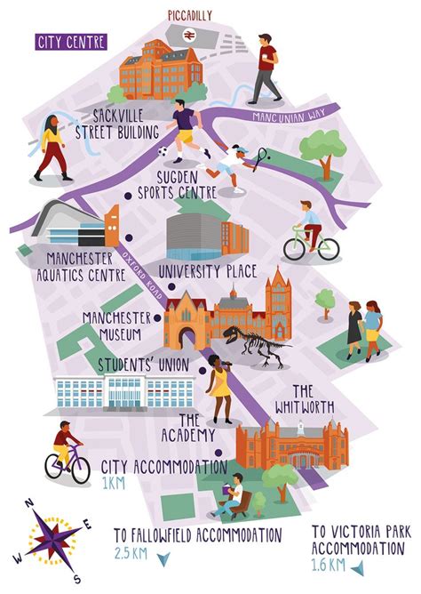 Manchester oxford road map | Infografik, Schottland, Projekte