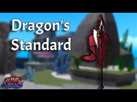 New Sword Dragon S Standard King Legacy YouTube