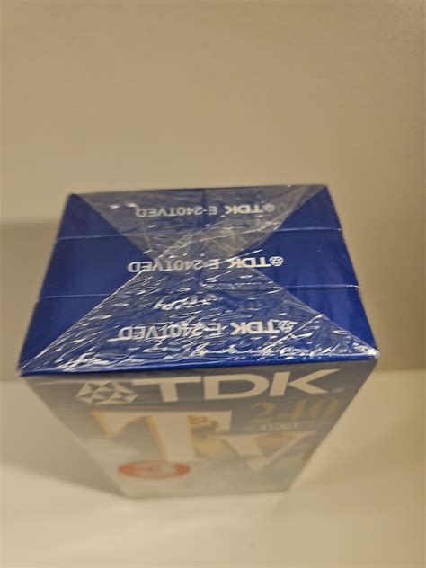 Tdk Vhs Videokassette Er Pack Ovp Sealed Neu Stunden Ebay