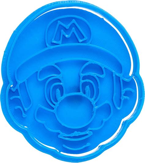 Cuticuter Bros Emporte Pi Ce Motif Mario Face Bleu X X Cm