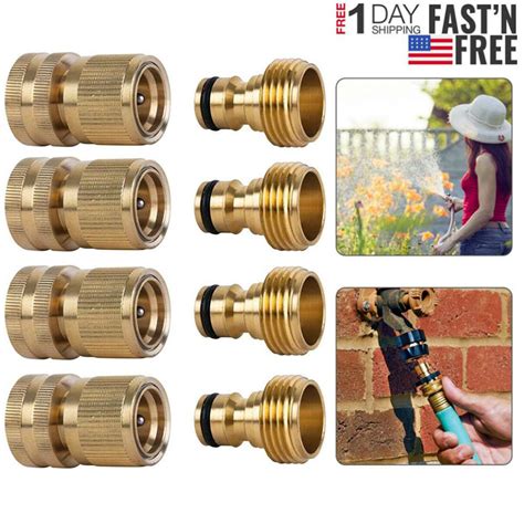 34 Garden Hose Quick Connect Water Hose Fit Brass Female Male