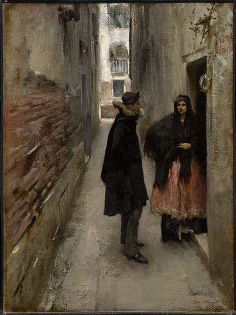 "A Street in Venice" by John Singer Sargent | Daily Dose of Art