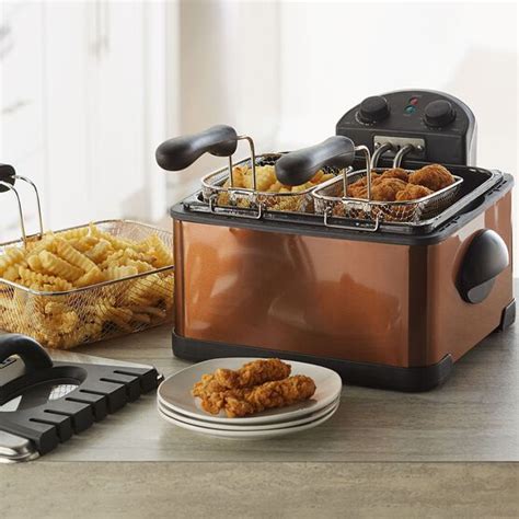 Triple Basket Deep Fryer Brylane Home