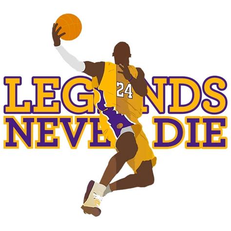 Vinyl Stickers Kobe Bryant Los Angeles Lakers Basketball