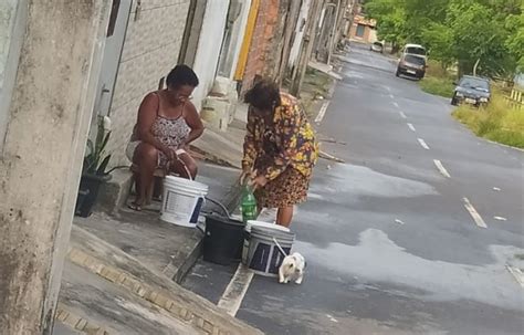 Moradora Reclama De Falta Dágua Em Rua Do Bairro Nova Vitória