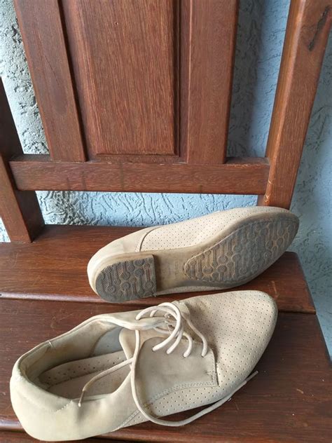 Tenis Nude Fofinho Oxford Sapato Feminino Facinelli Usado 51526450 Enjoei