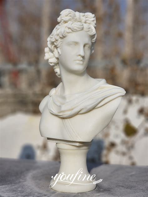 Famous Greek Marble Apollo Belvedere Bust Replica MS 101 YouFine